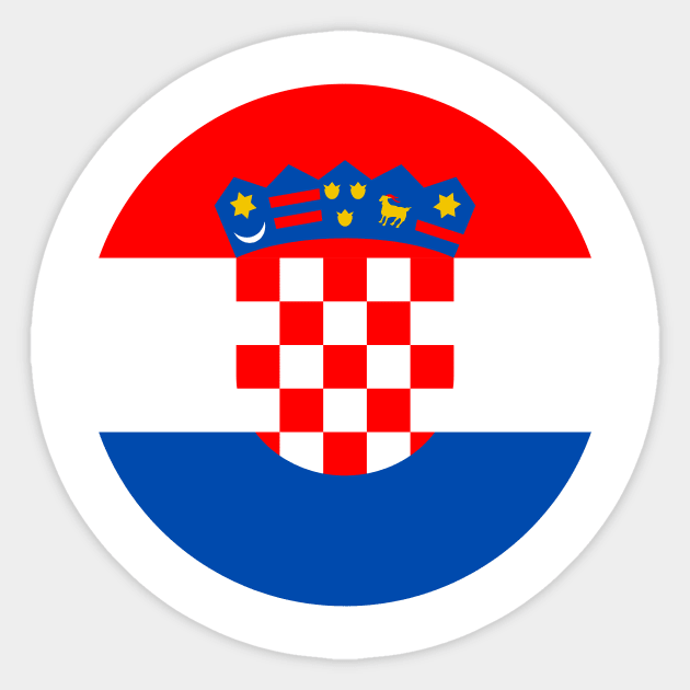 Croatia Sticker by MikeHardy